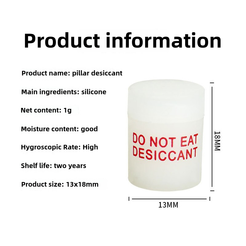 Health Wellness Gifts - 1g Column Desiccant Silica Gel Column
