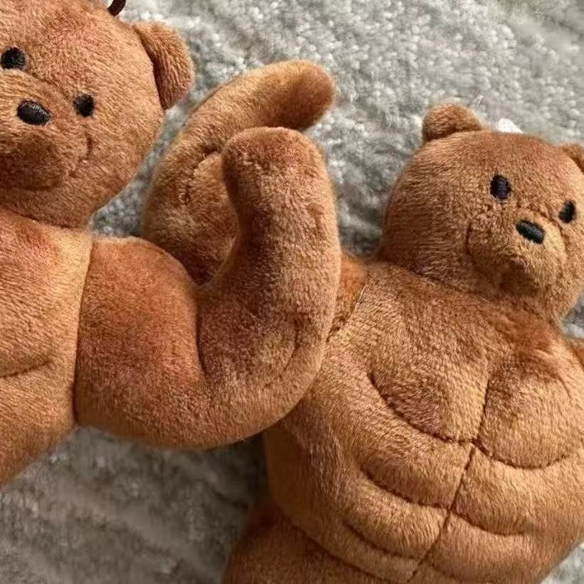 Cute Muscle Bear Keychain Funn – обзор и цена Health Wellness Gifts