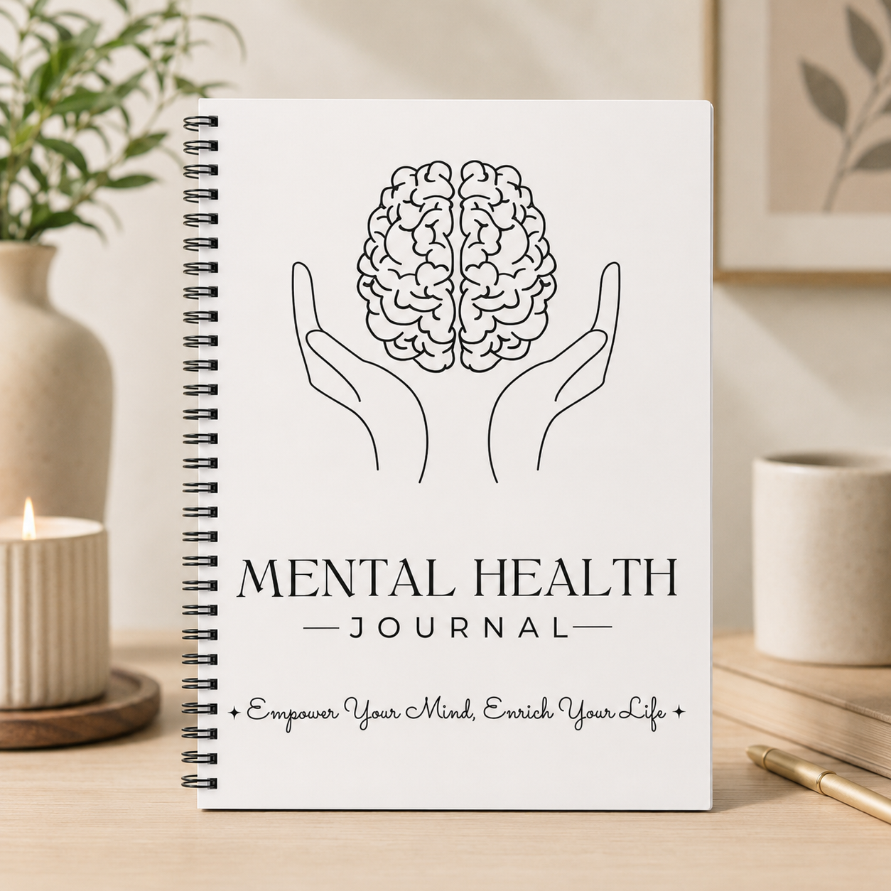 Mental Health Journal Bundle S – обзор и цена Health Wellness Planner