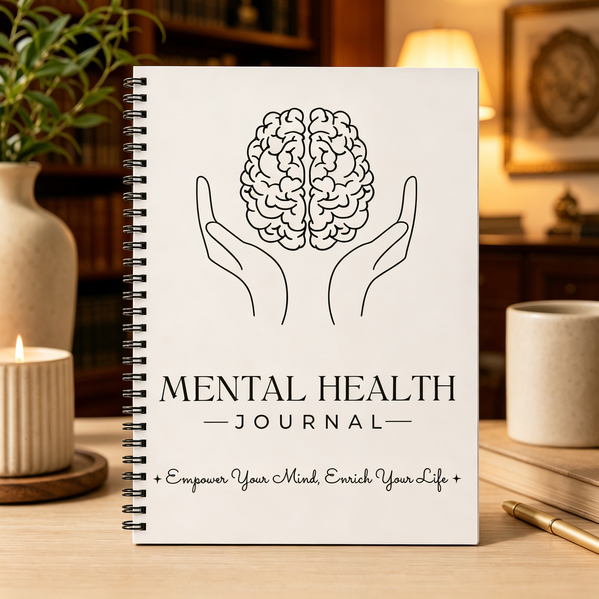 Mental Health Journal Bundle S – обзор и цена Health Wellness Planner