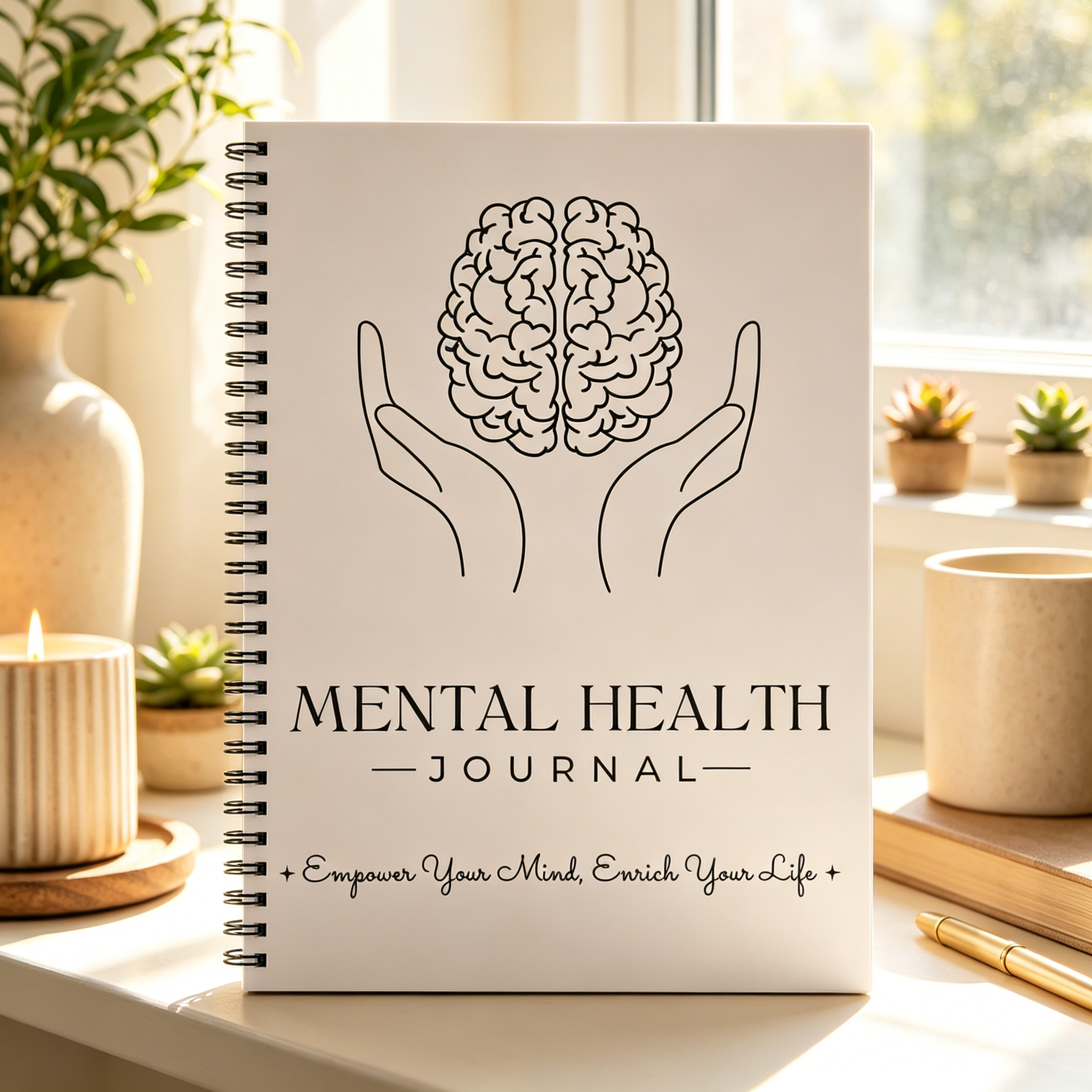 Mental Health Journal Bundle S – обзор и цена Health Wellness Planner