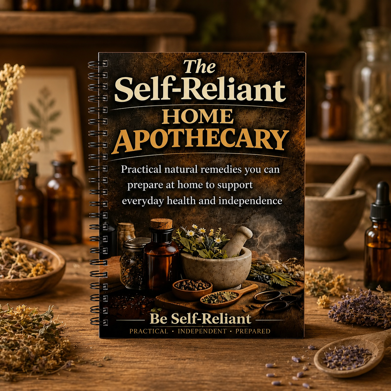 Self-Reliant Home Apothecary,  – обзор и цена Health Wellness Planner