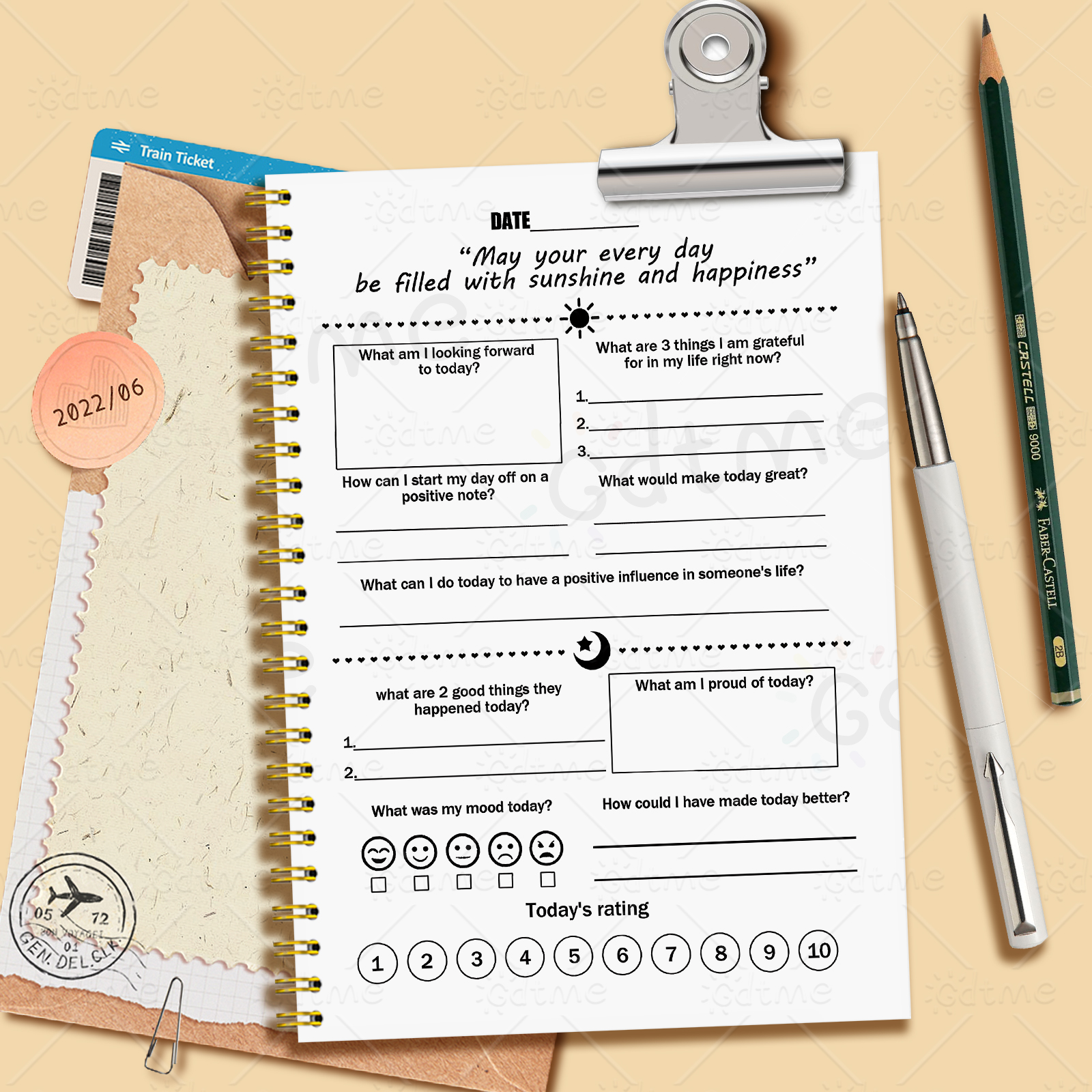 EMOTIONAL JOURNAL --Adult Ment – обзор и цена Health Wellness Planner