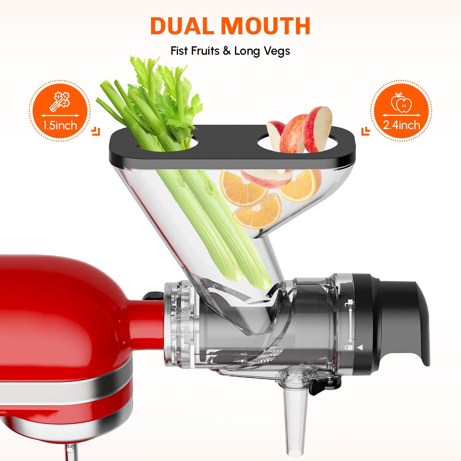 Masticating Juicer Attachment  – обзор и цена Cold Press Juicer