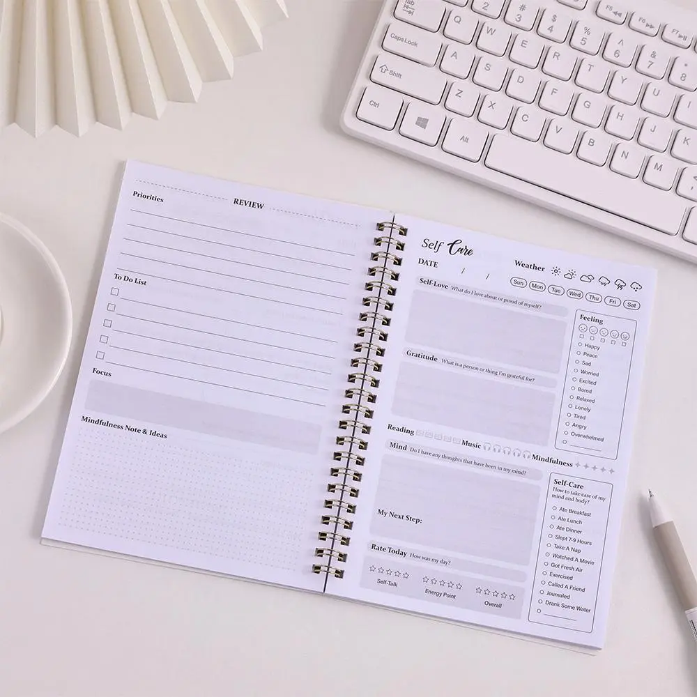 Daily Self-Care Journal, 5-Min – обзор и цена Health Wellness Planner