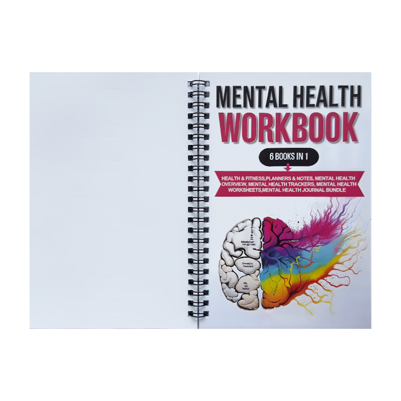 1pcs Mental Health Workbook &  – обзор и цена Health Wellness Planner