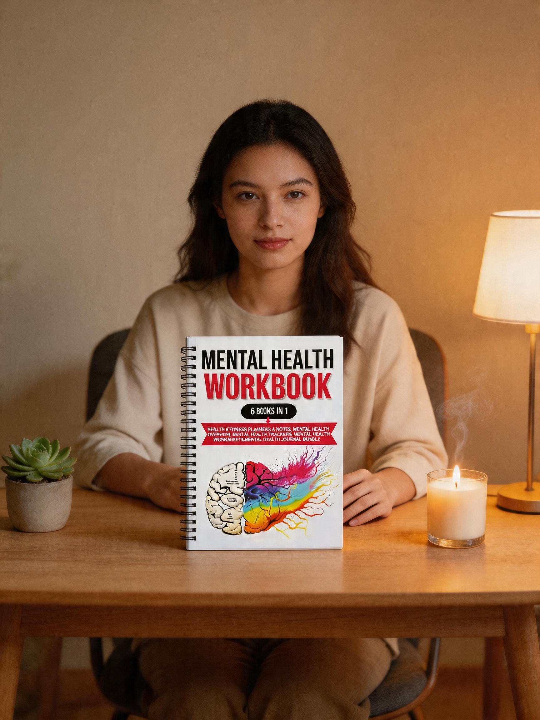1pcs Mental Health Workbook &  – обзор и цена Health Wellness Planner