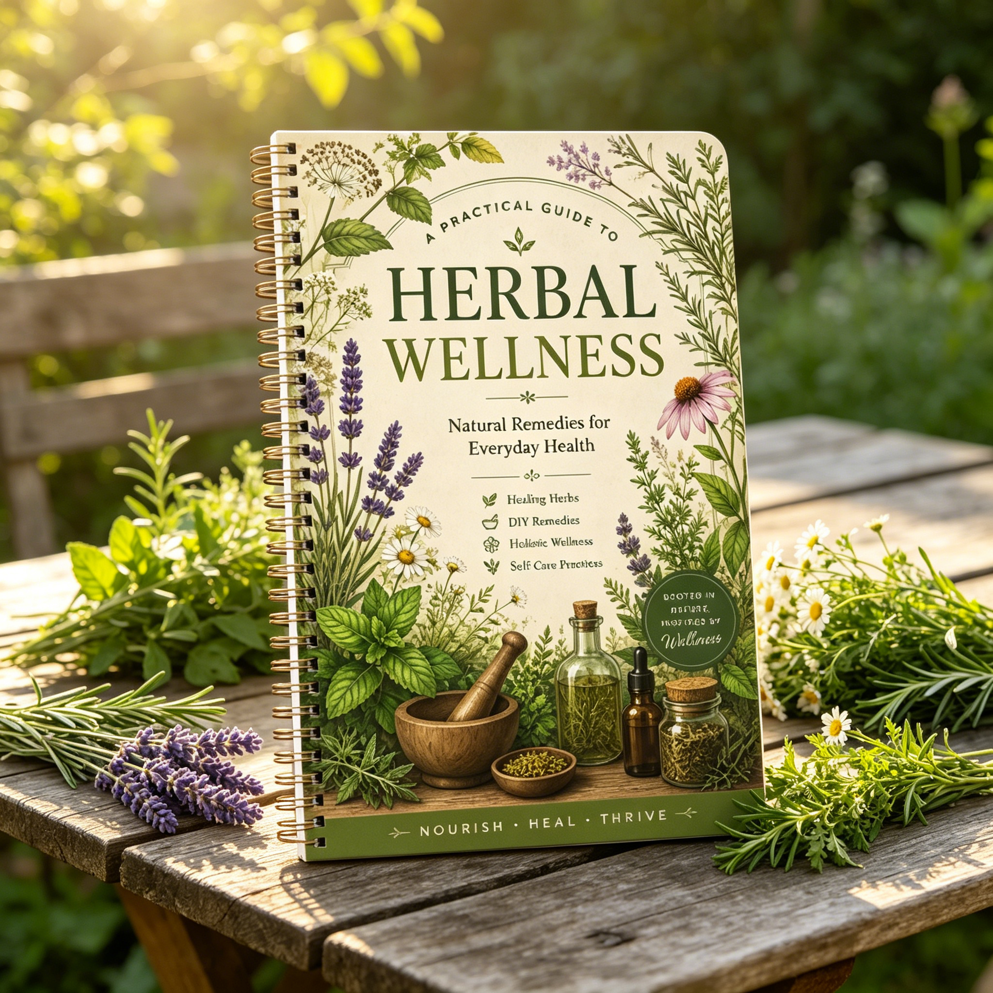 Herbal Remedies Journal A5 Spi – обзор и цена Health Wellness Planner