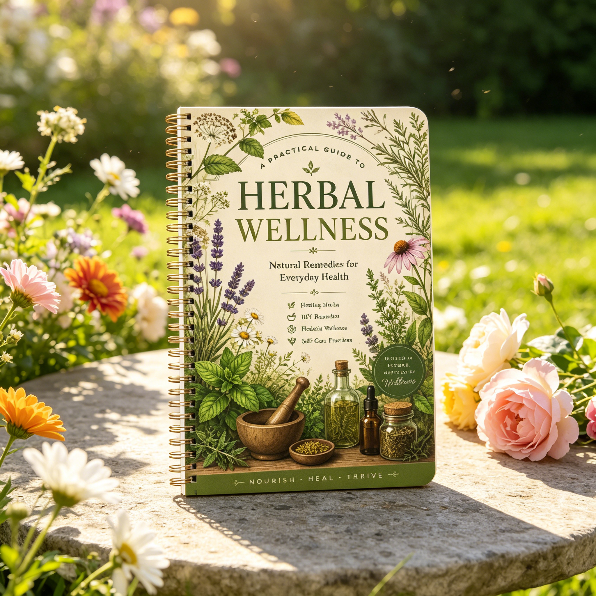 Herbal Remedies Journal A5 Spi – обзор и цена Health Wellness Planner