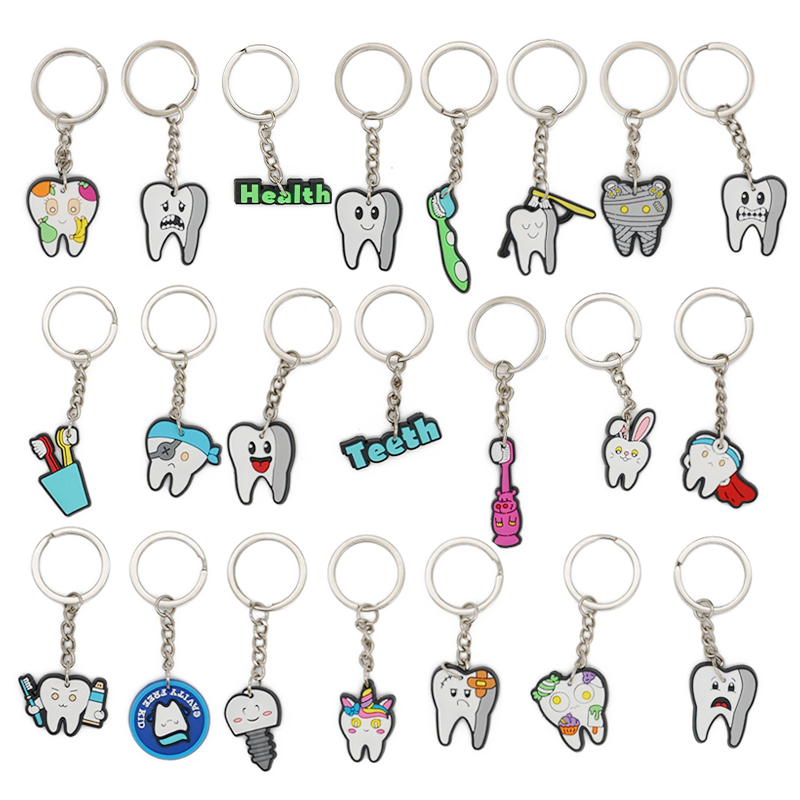 10pcs Teeth Keychain Teeth Hea – обзор и цена Health Wellness Gifts